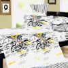 Blancho Bedding - [Sporting  Style] 100% Cotton 4PC Duvet Cover Set (King Size)(Comforter not included)